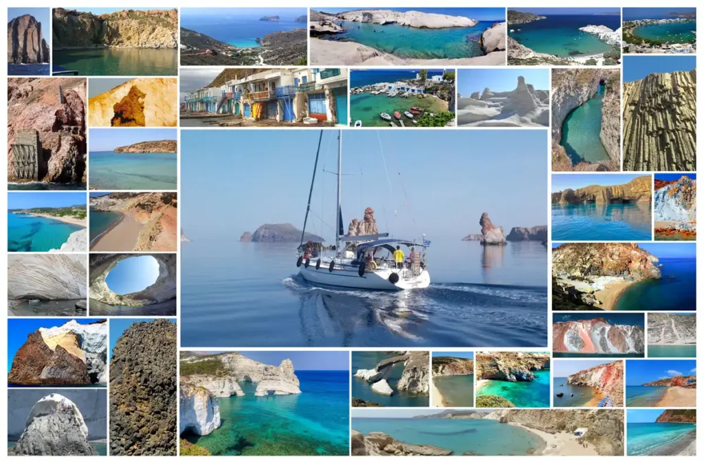 milos boat tours